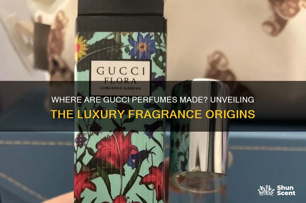 where are gucci perfumes made