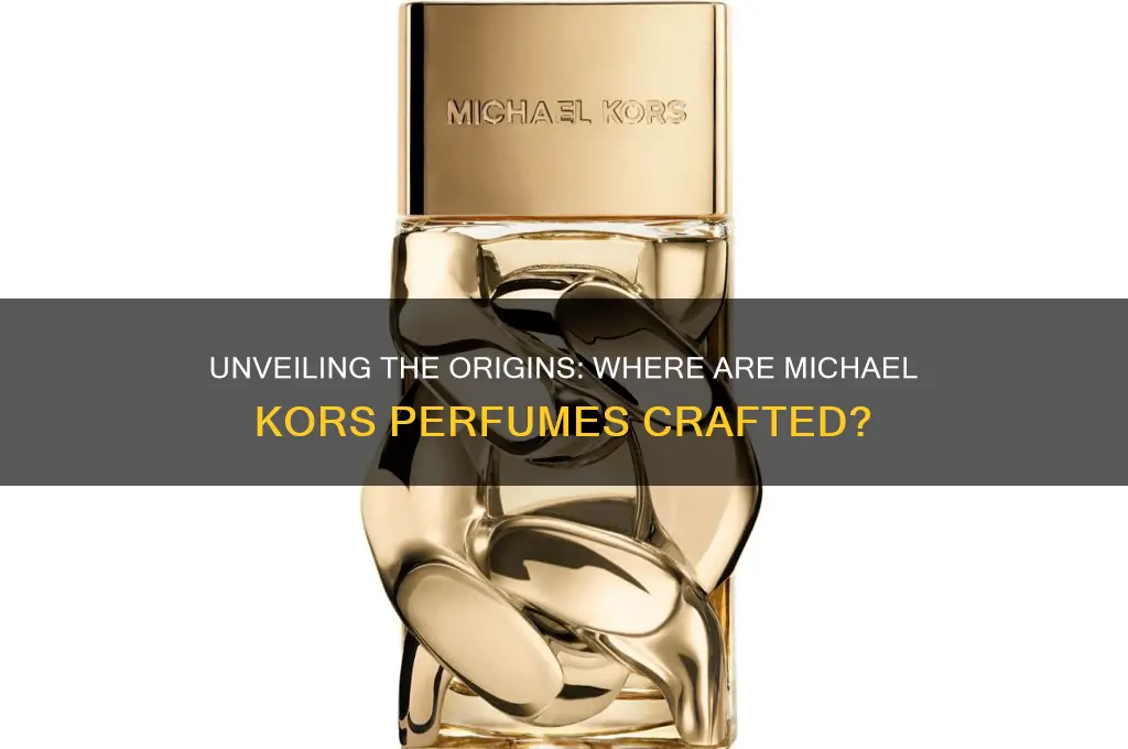 where are michael kors perfumes made