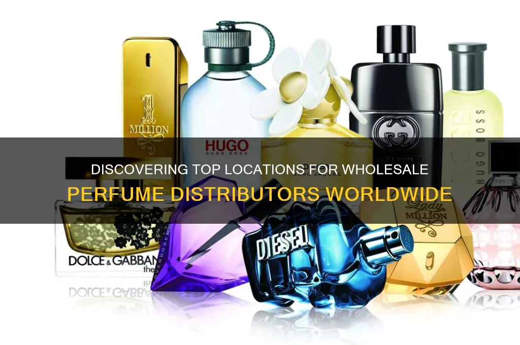where are most perfumes wholesalers sold
