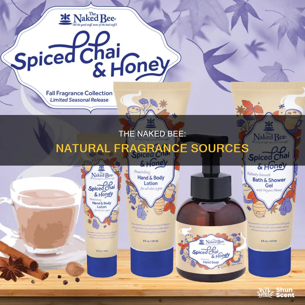 where are naked bee products fragrance made from