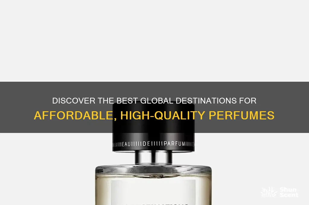 where are perfumes cheapest