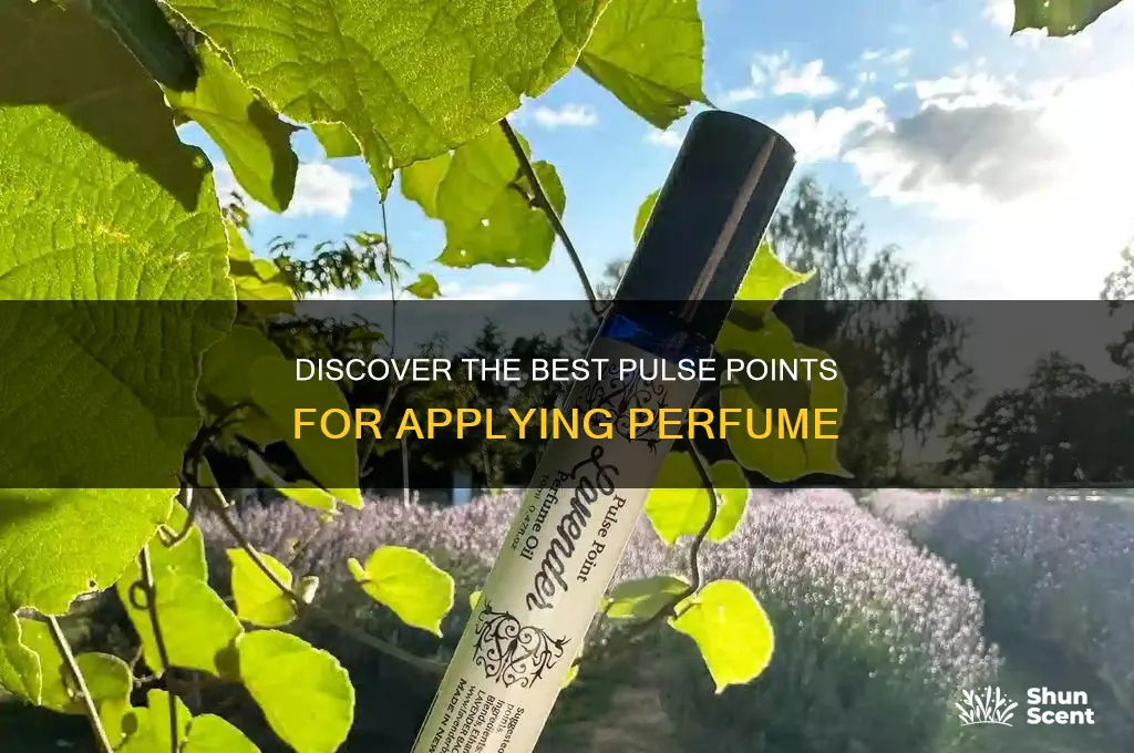 where are pulse points for perfume