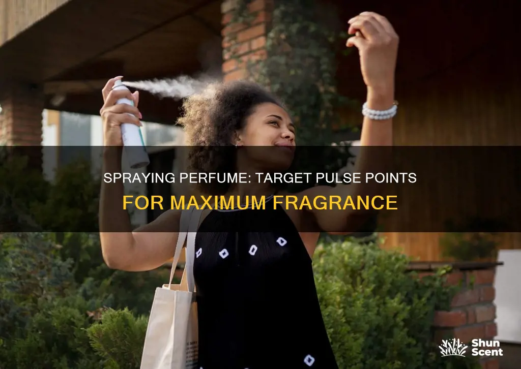 where are you supposed to spray perfume