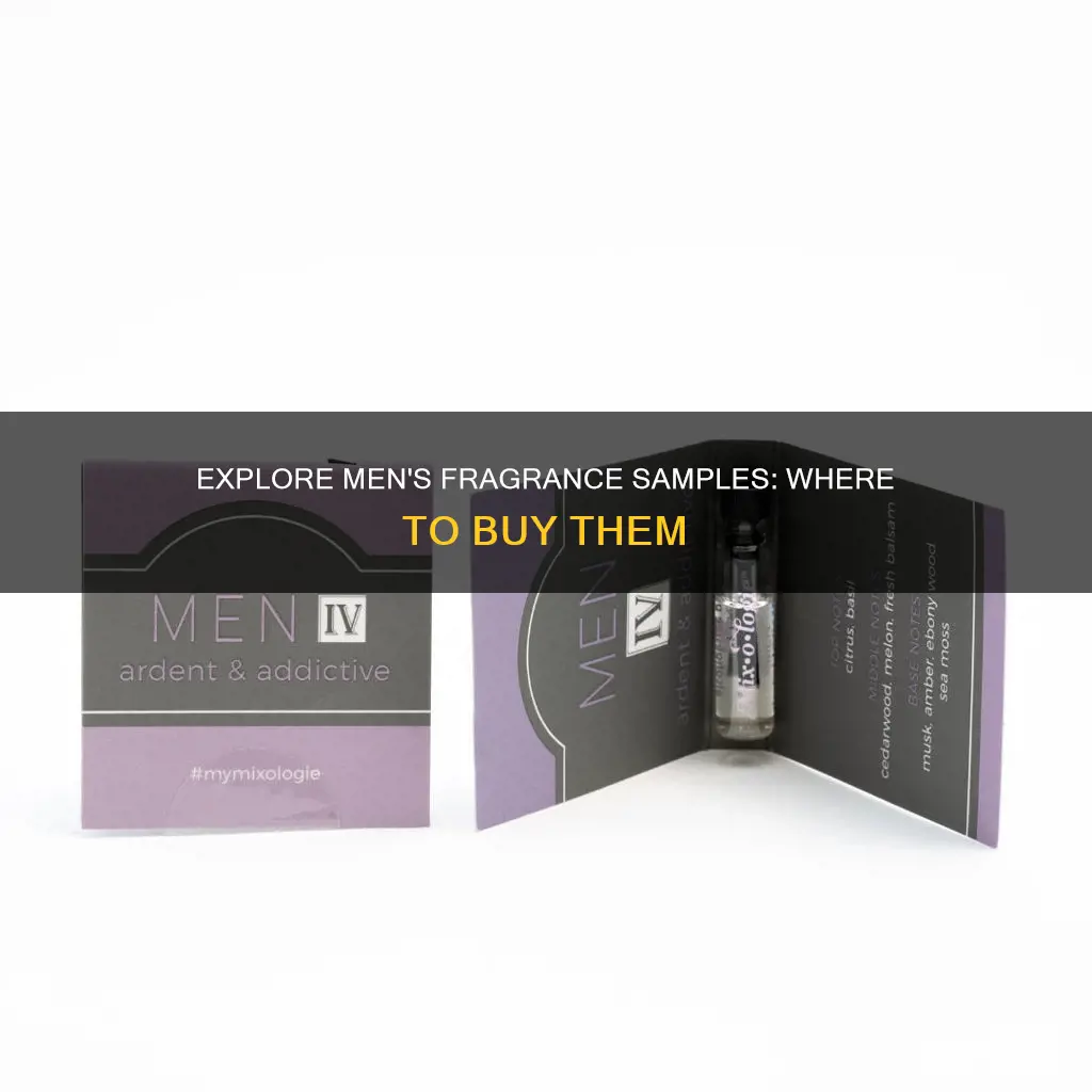 where buy mens fragrance samples