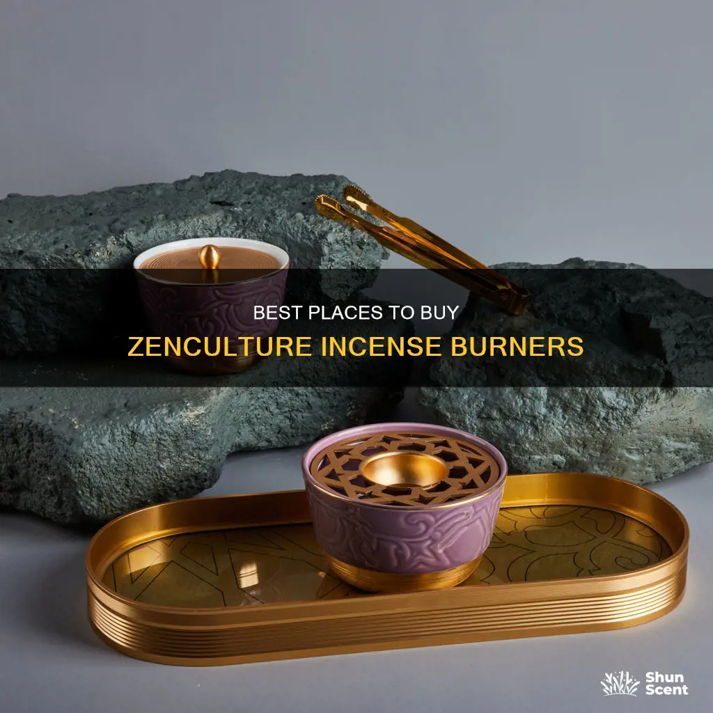 where can a zenculture incense burner be purchased