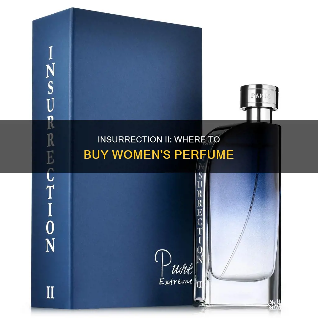 where can i but womens perfume insurrection ii