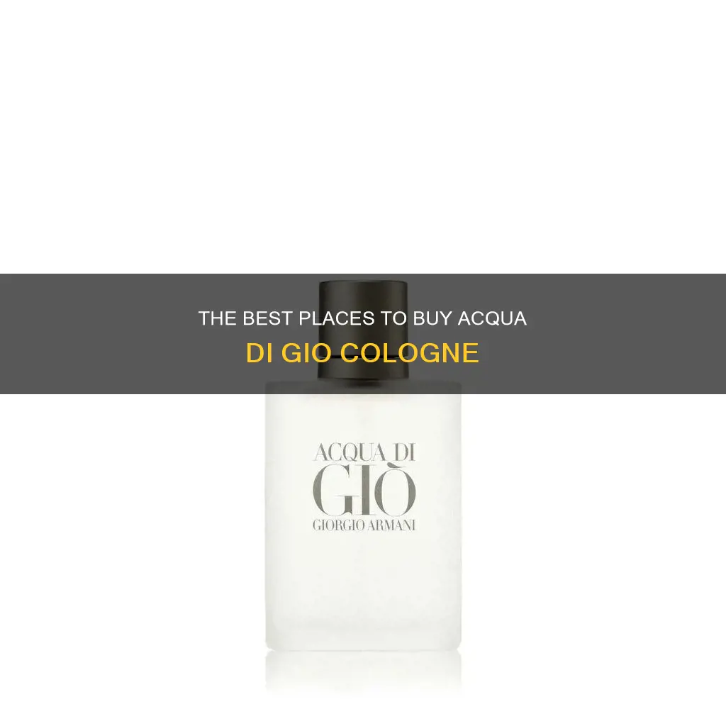 where can i buy acqua di gio cologne