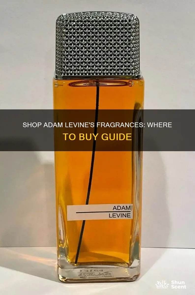 where can i buy adam levine perfume