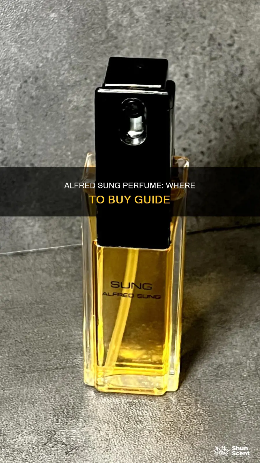 where can i buy alfred sung perfume