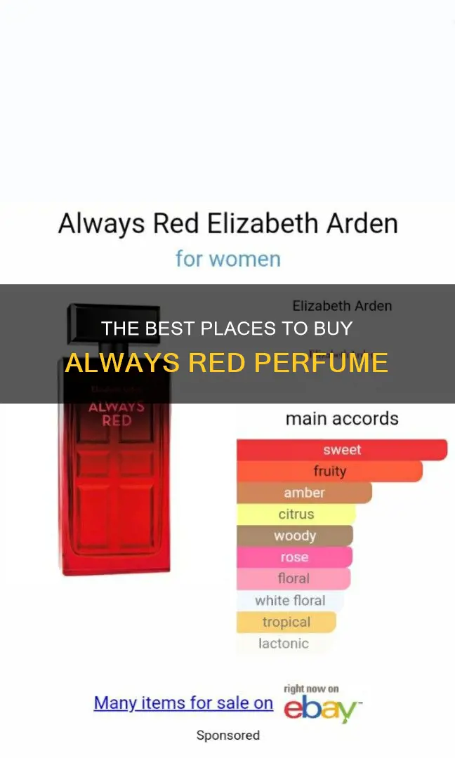 where can i buy always red perfume