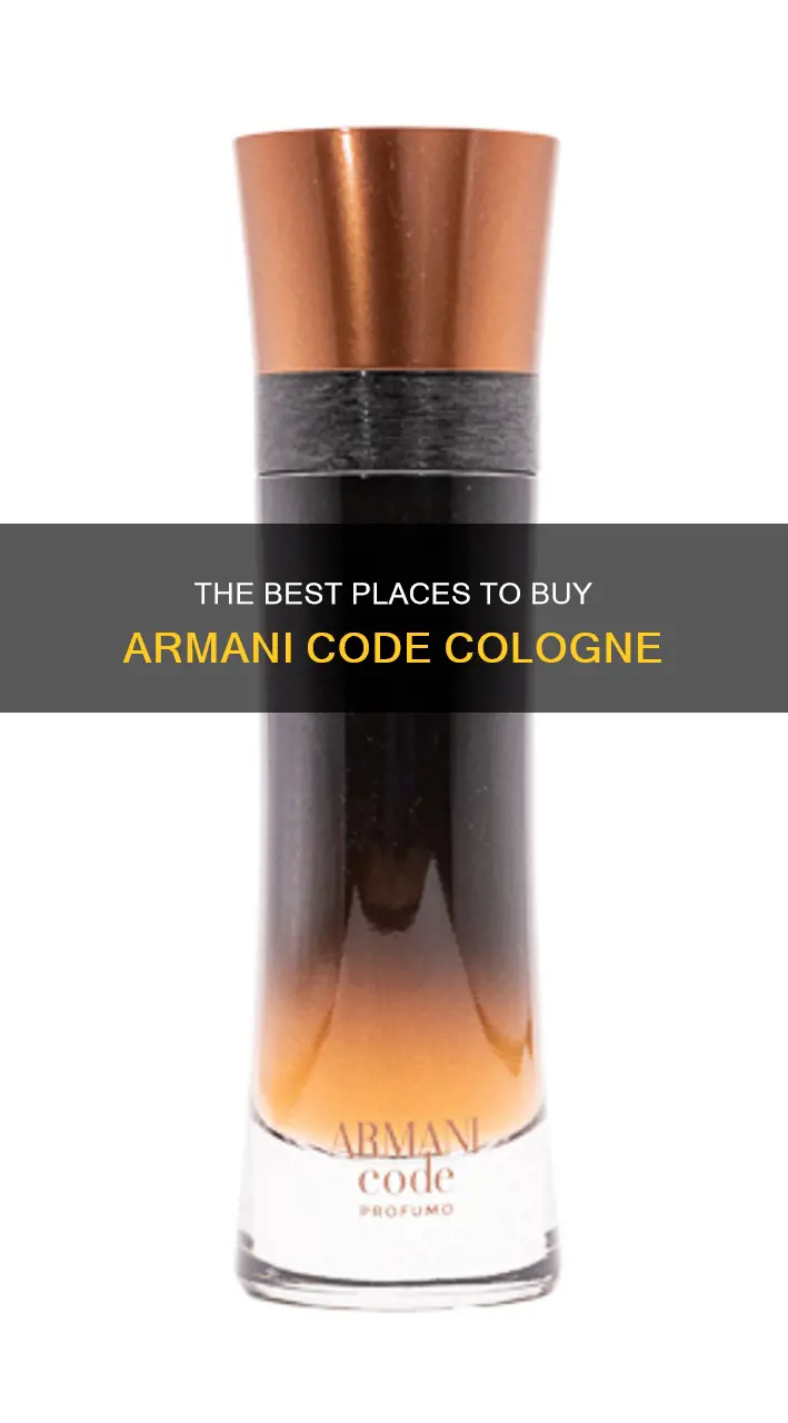 where can i buy armani code cologne