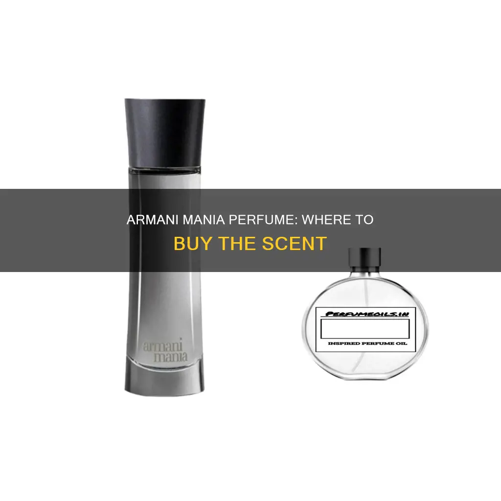 where can i buy armani mania perfume
