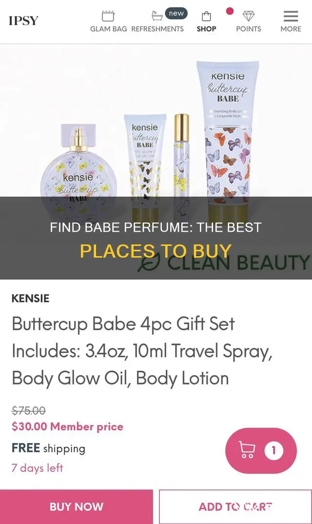 where can i buy babe perfume