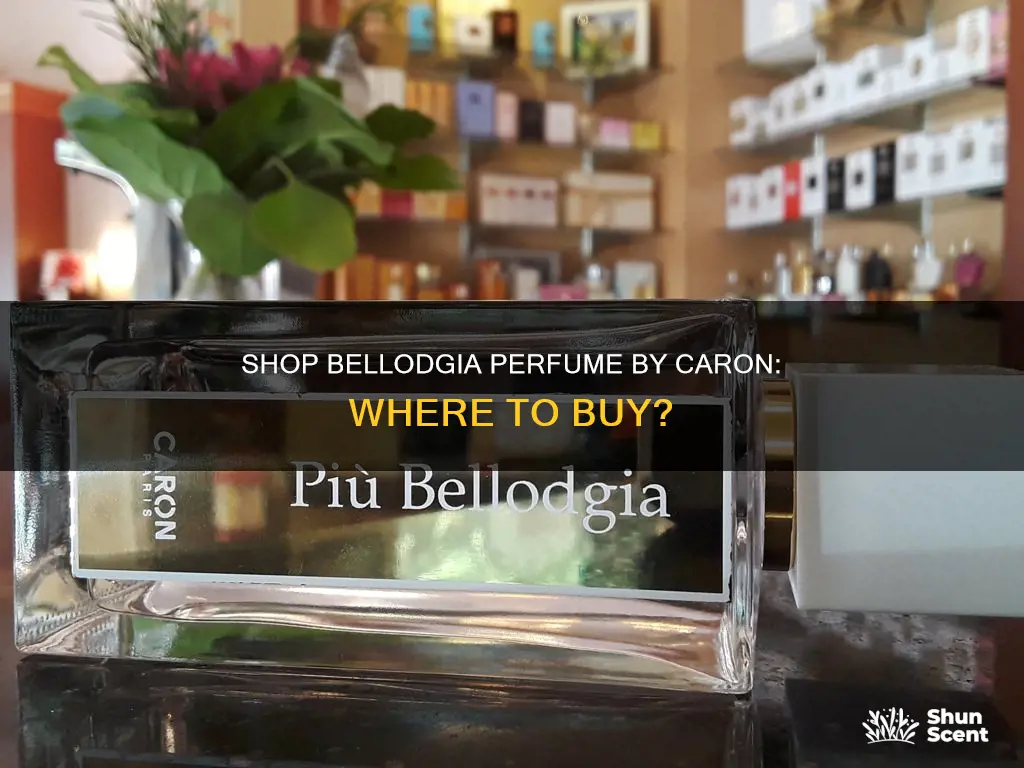 where can i buy bellodgia perfume by caron