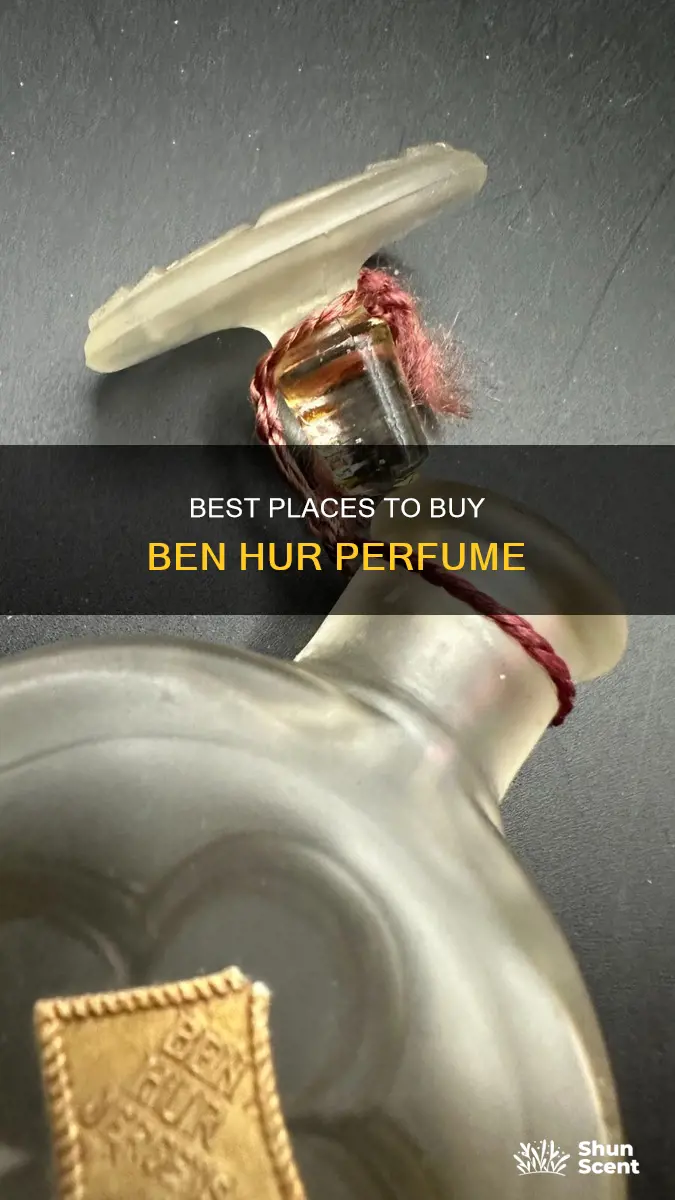 where can i buy ben hur perfume