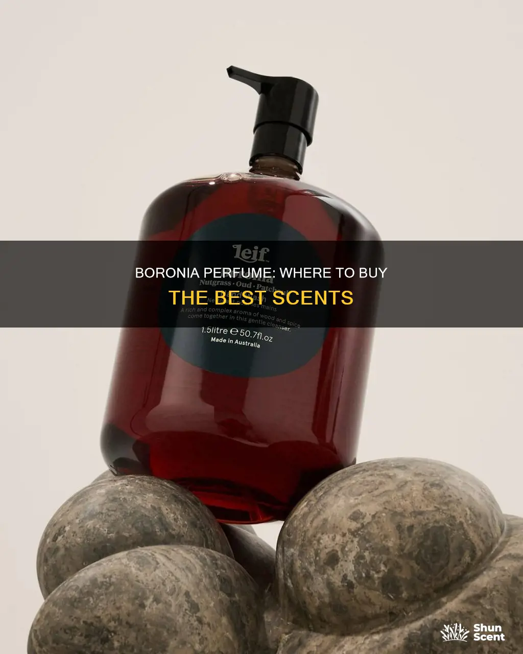 where can i buy boronia perfume