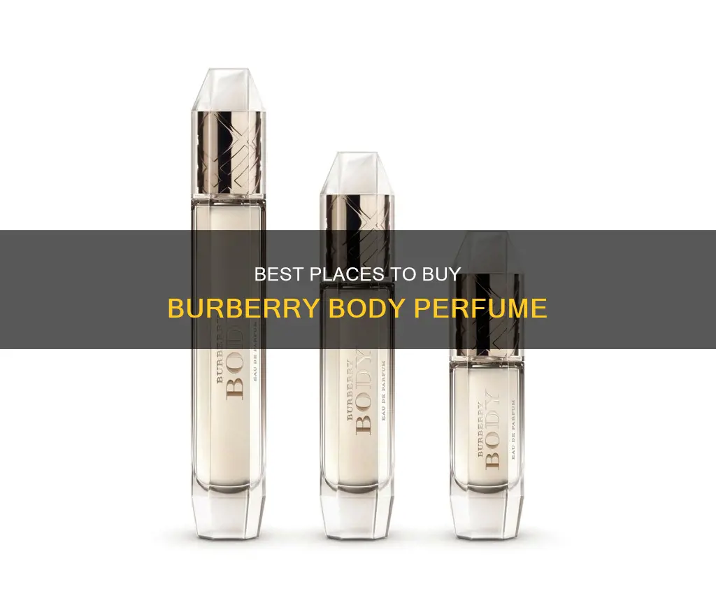 where can i buy burberry body perfume