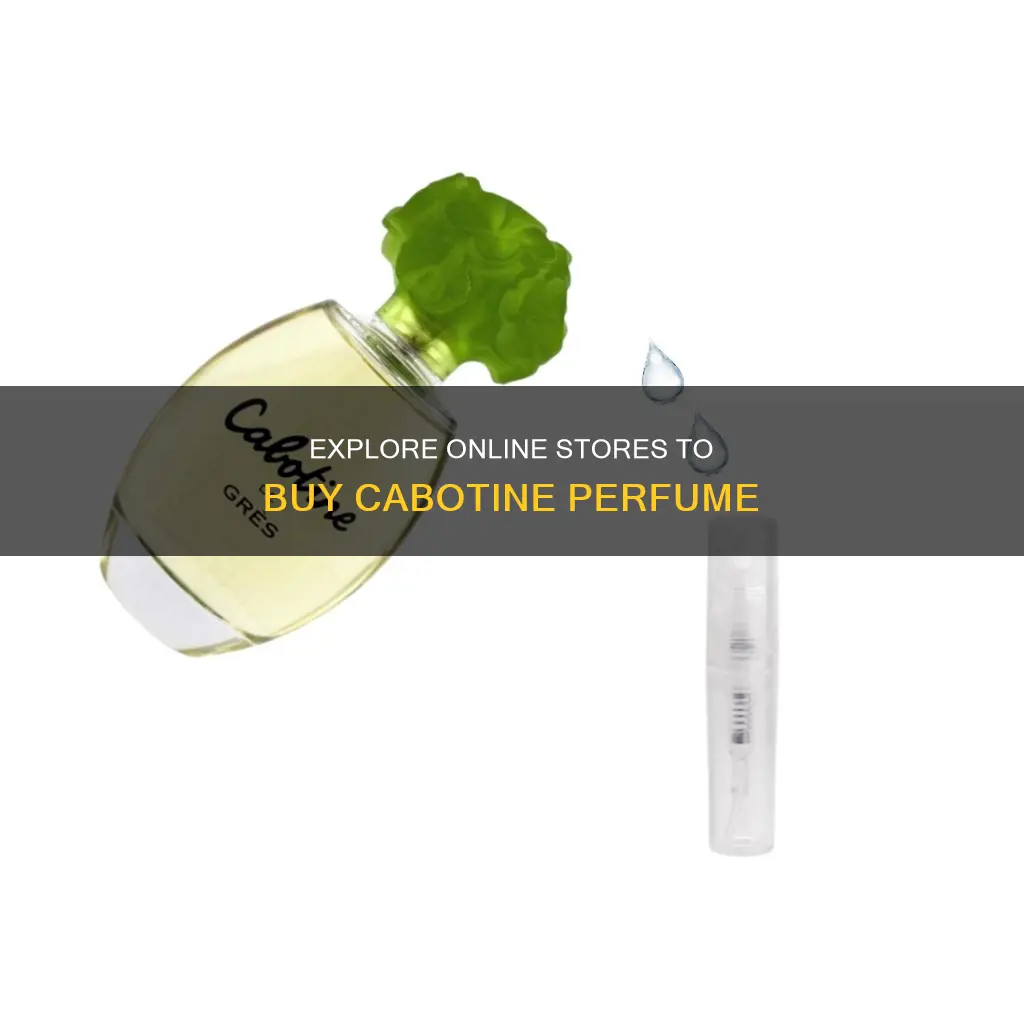 where can i buy cabotine perfume