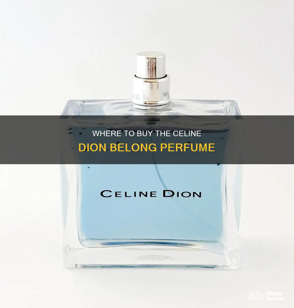 where can i buy celine dion belong perfume