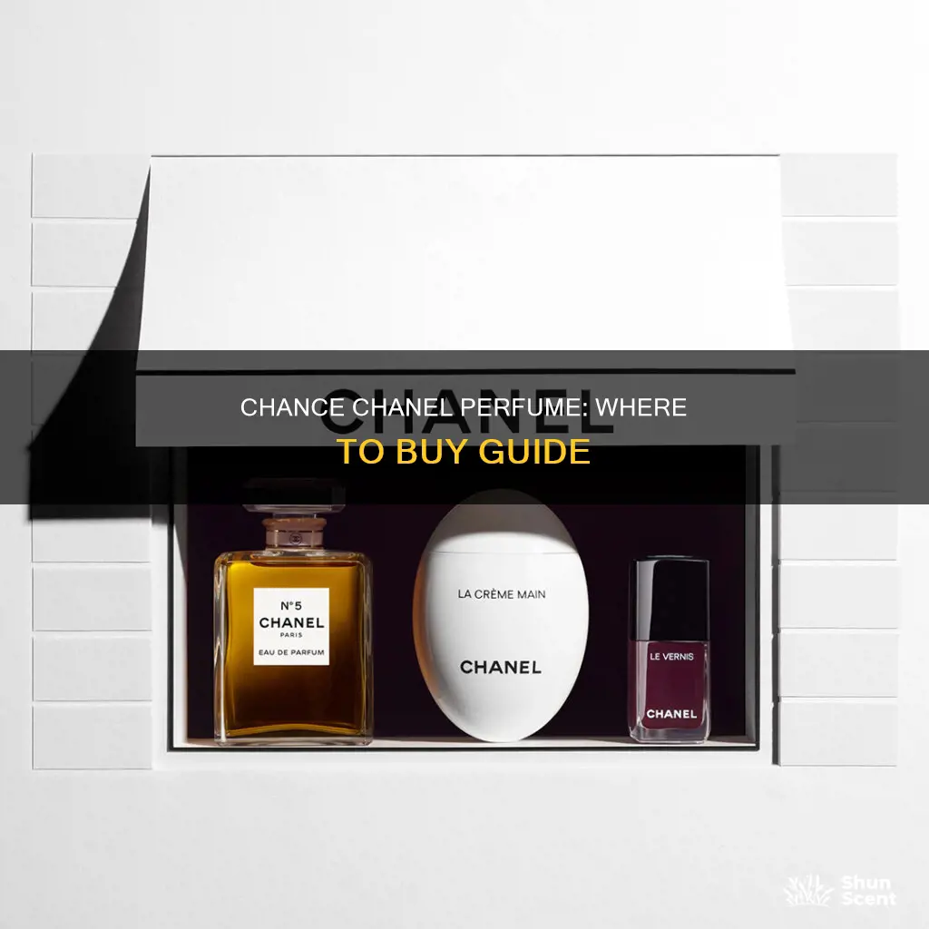 where can i buy chance chanel perfume