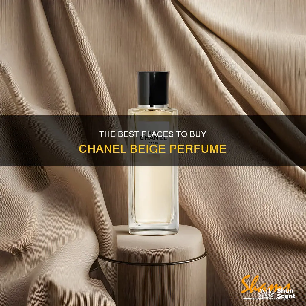 where can i buy chanel beige perfume