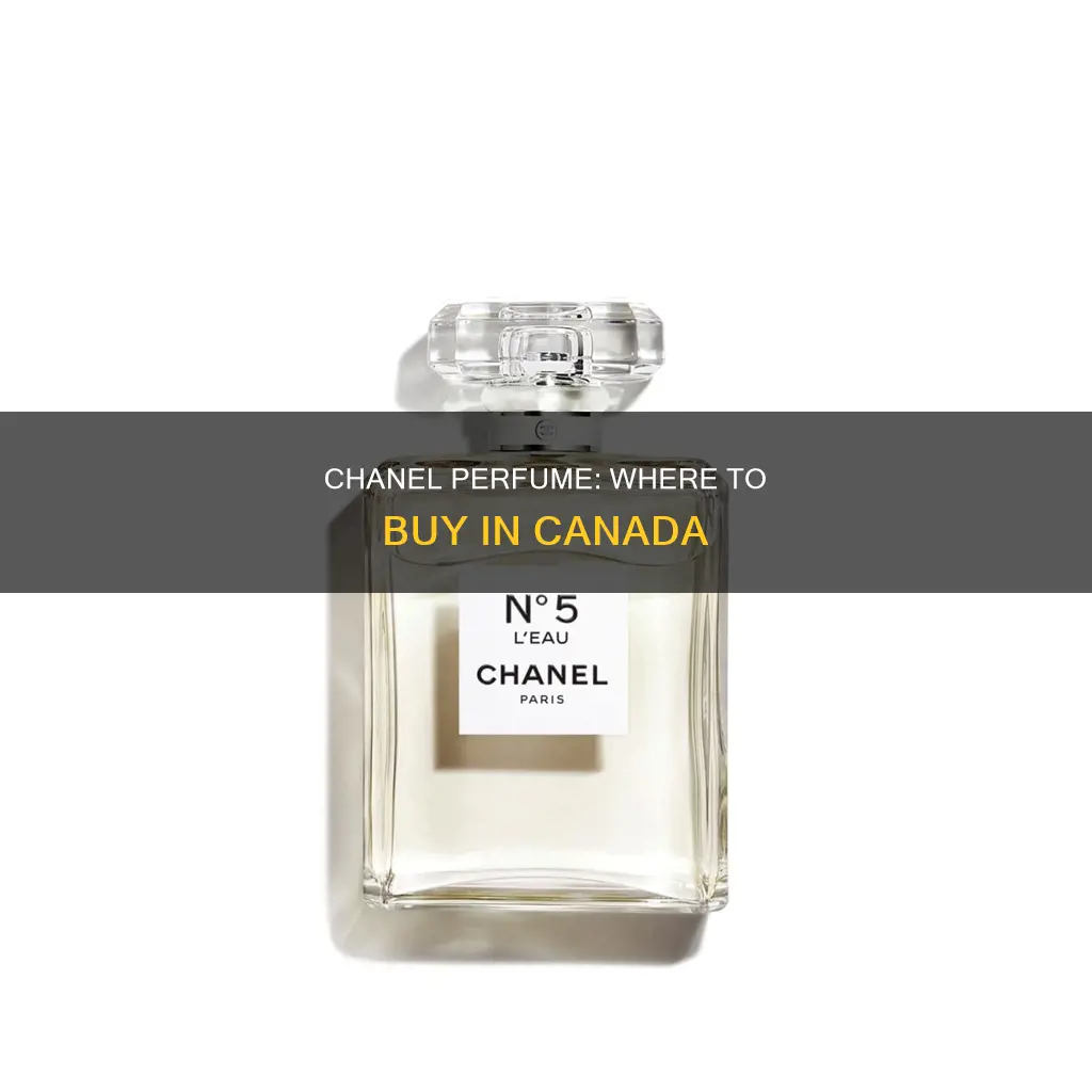 where can i buy chanel perfume in canada