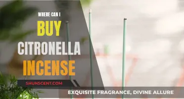 Best Places to Buy Citronella Incense