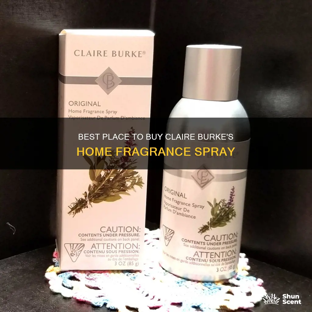 where can i buy claire burke original home fragrance spray
