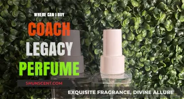 Coach Legacy Perfume: Where to Buy the Scent