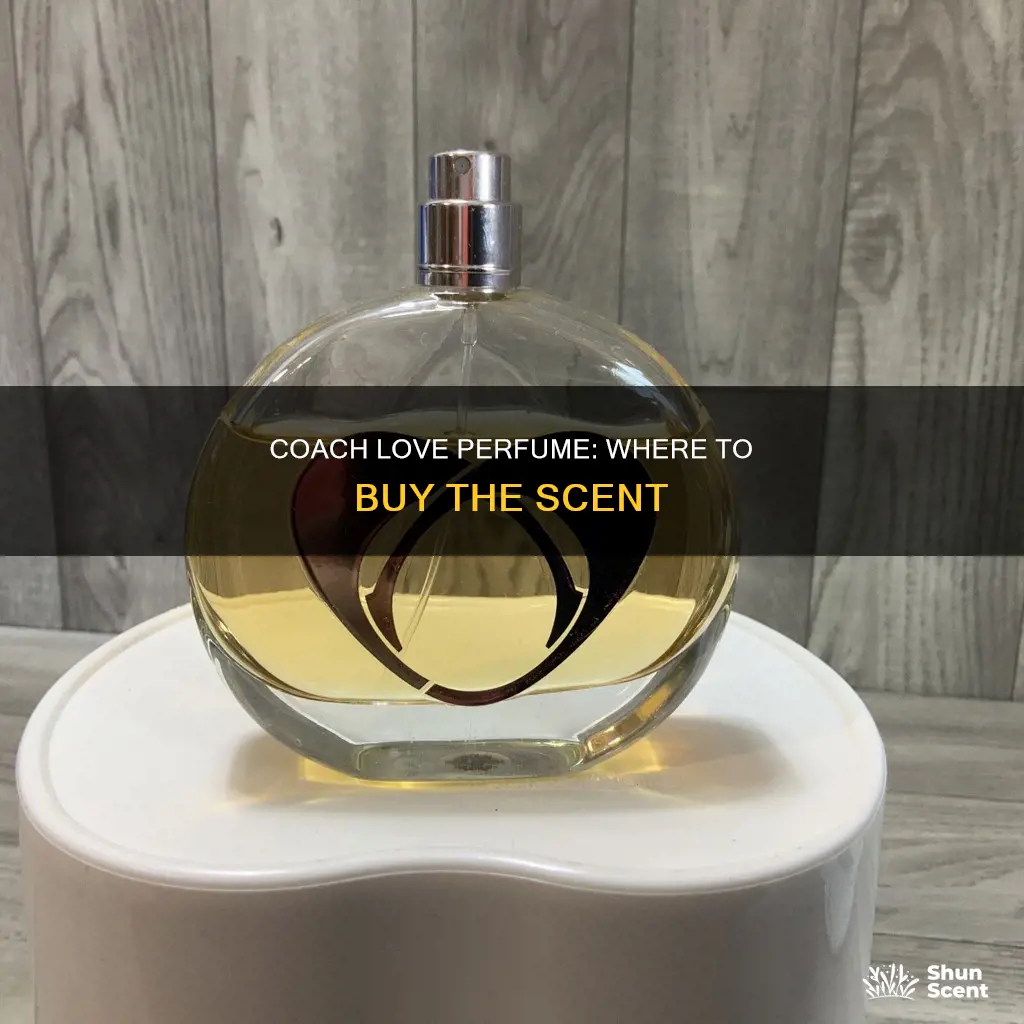 where can i buy coach love perfume