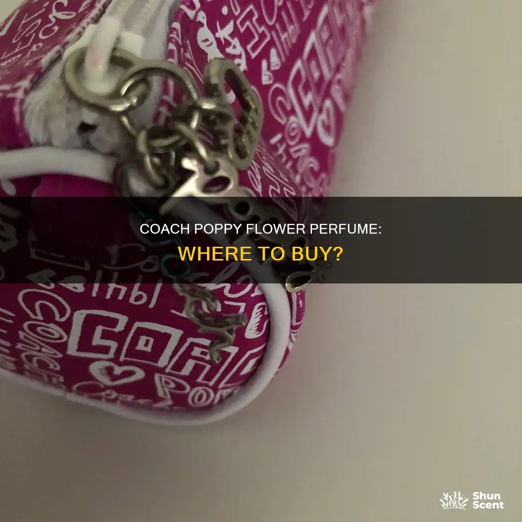 where can i buy coach poppy flower perfume
