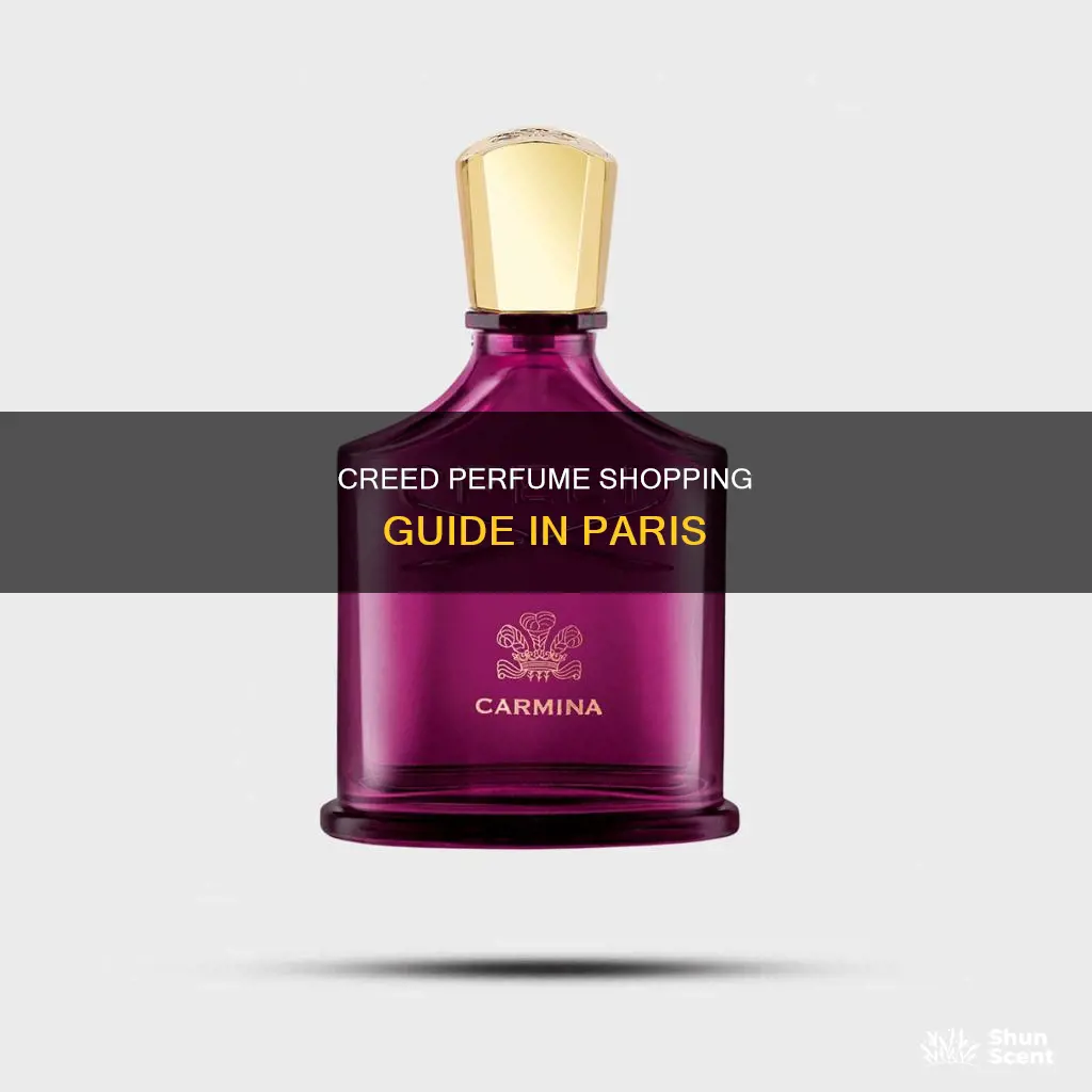 where can i buy creed perfume in paris