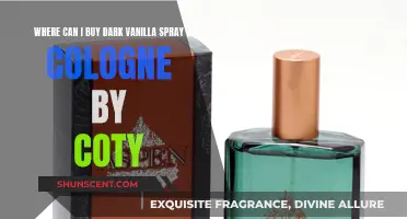 Where to Buy Dark Vanilla Spray Cologne by Coty