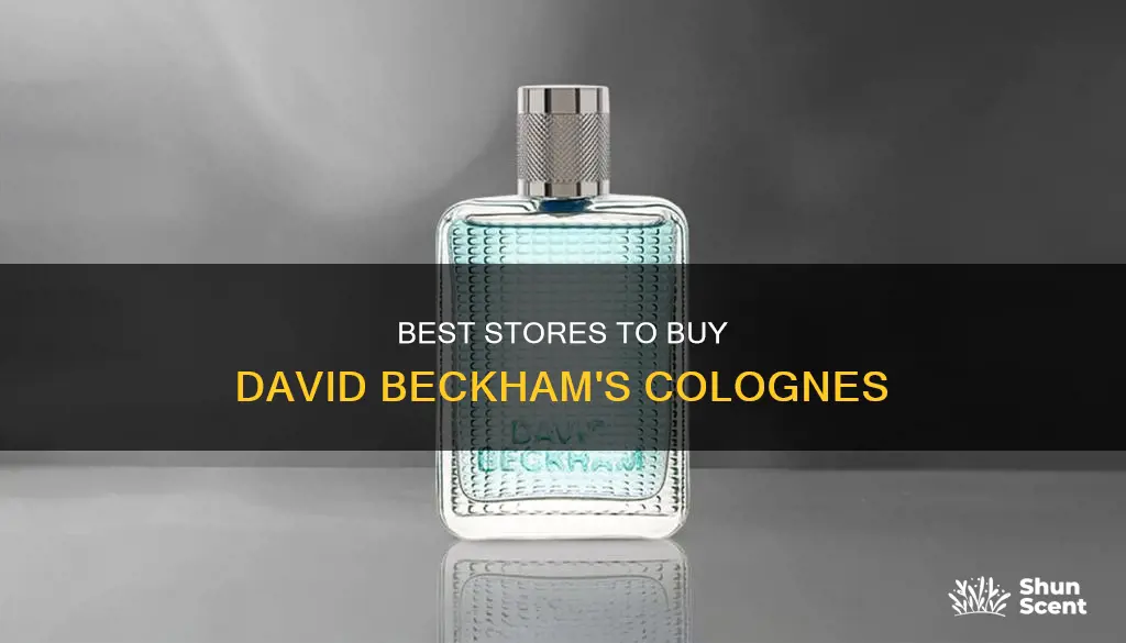 where can i buy david beckham cologne