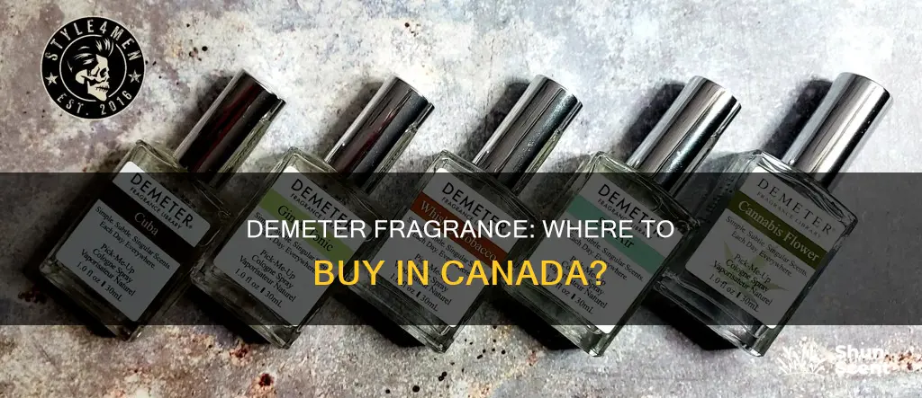 where can i buy demeter fragrance in canada