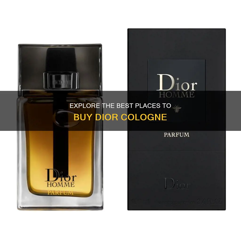 where can i buy dior cologne