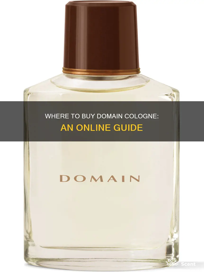 where can i buy domain cologne