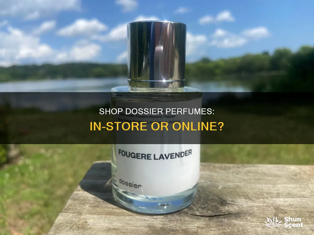 where can i buy dossier perfume in person