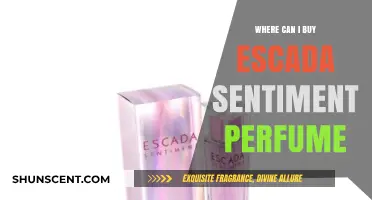 Shop Escada Sentiment Perfume: Where to Buy Guide