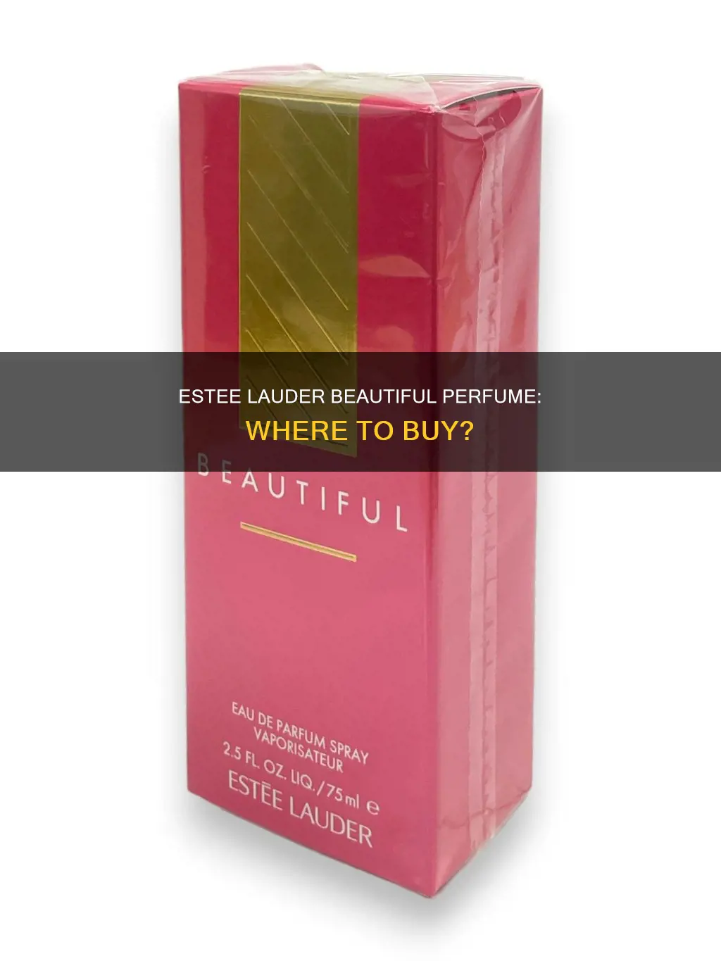 where can i buy estee lauder beautiful perfume