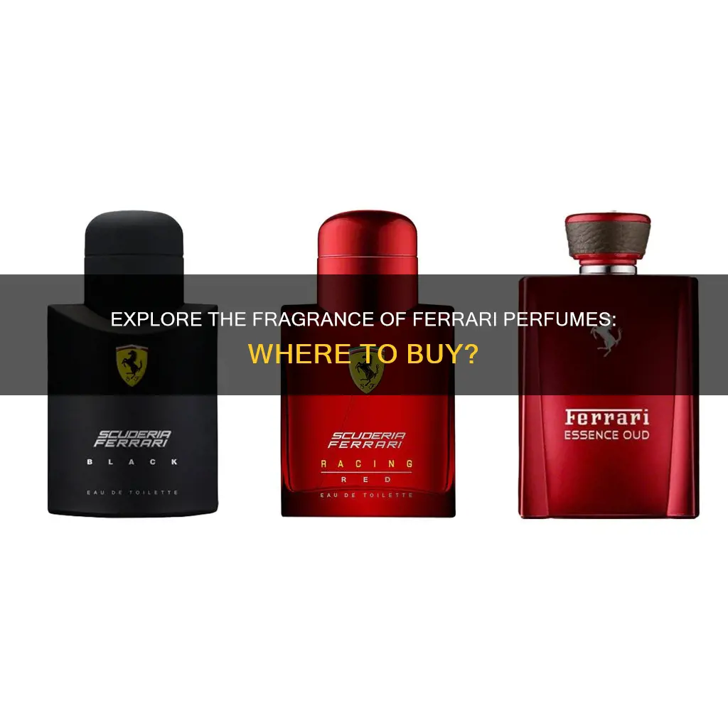 where can i buy farrari perfume