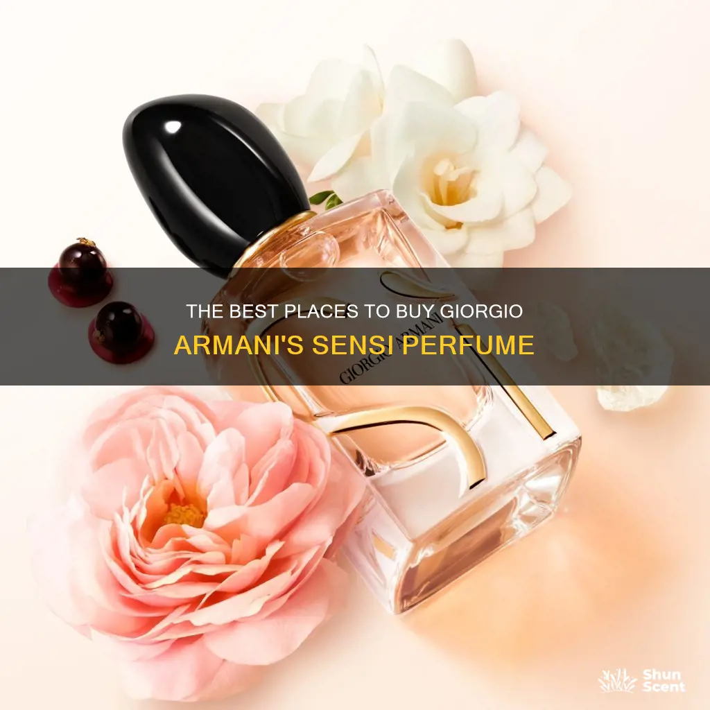 where can i buy giorgio armani sensi perfume