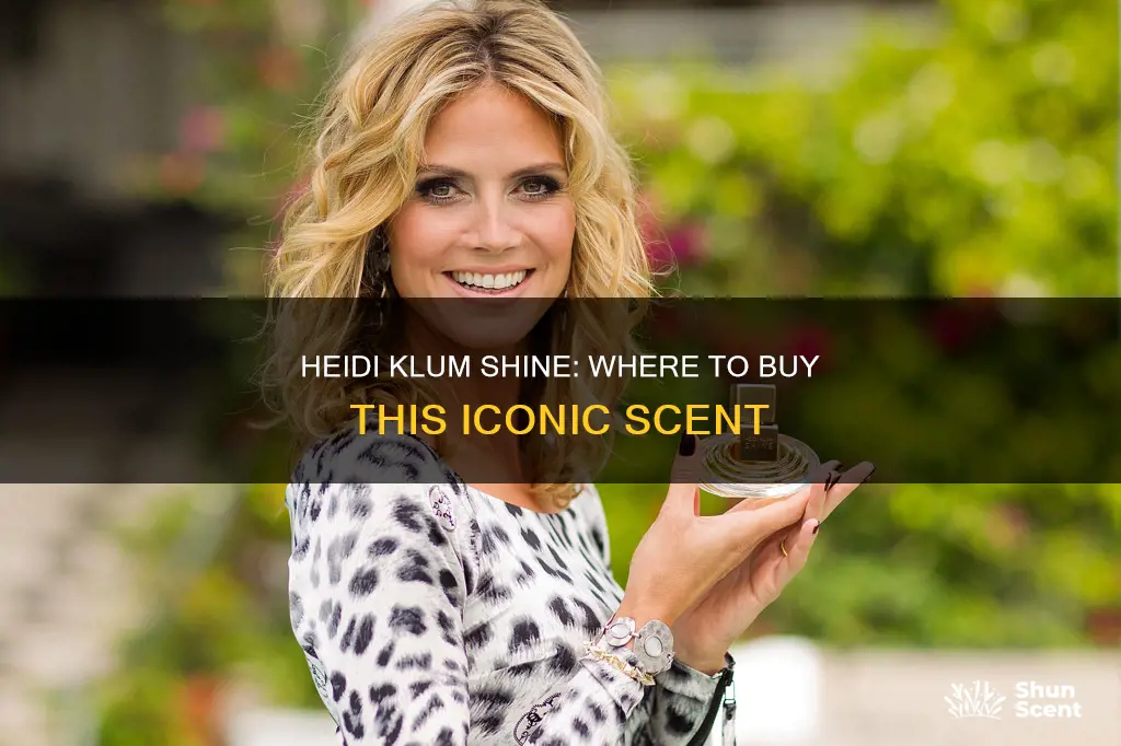 where can i buy heidi klum shine perfume
