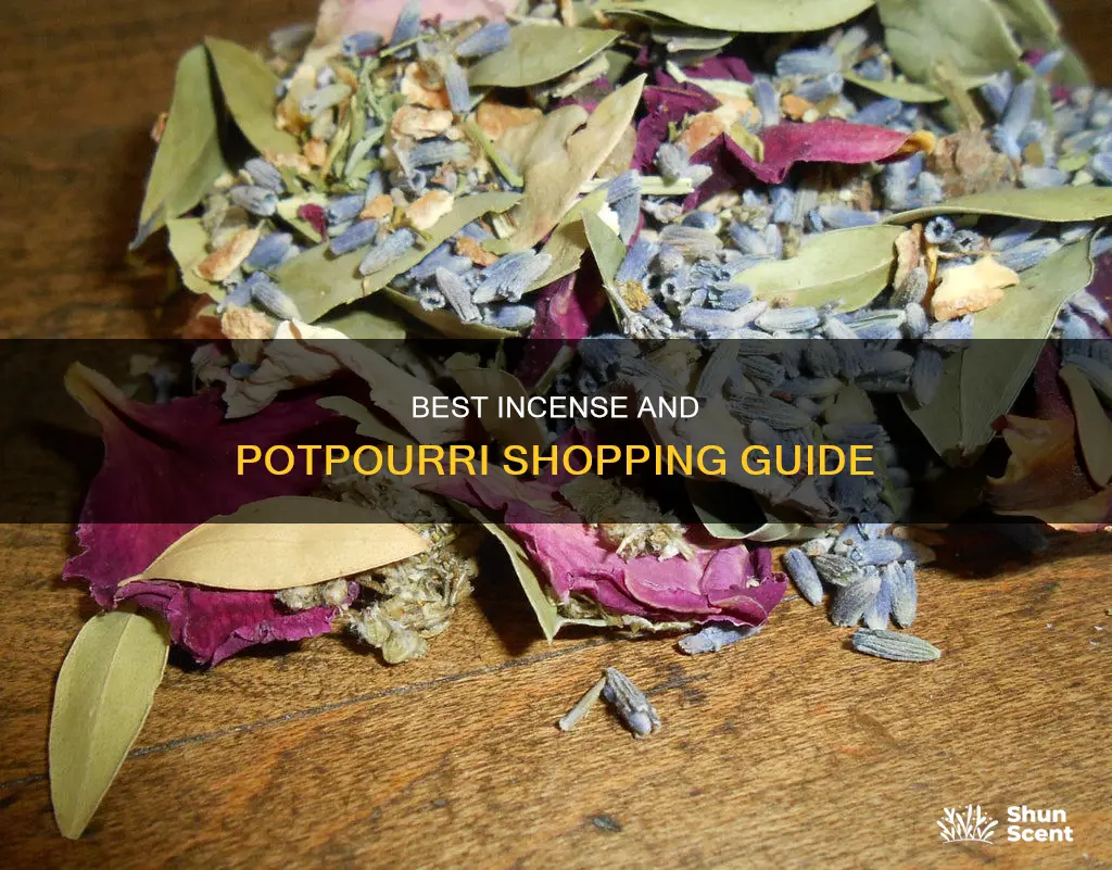 where can i buy incense and potpourri