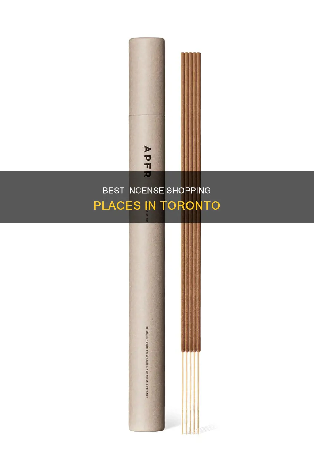 where can i buy incense in toronto