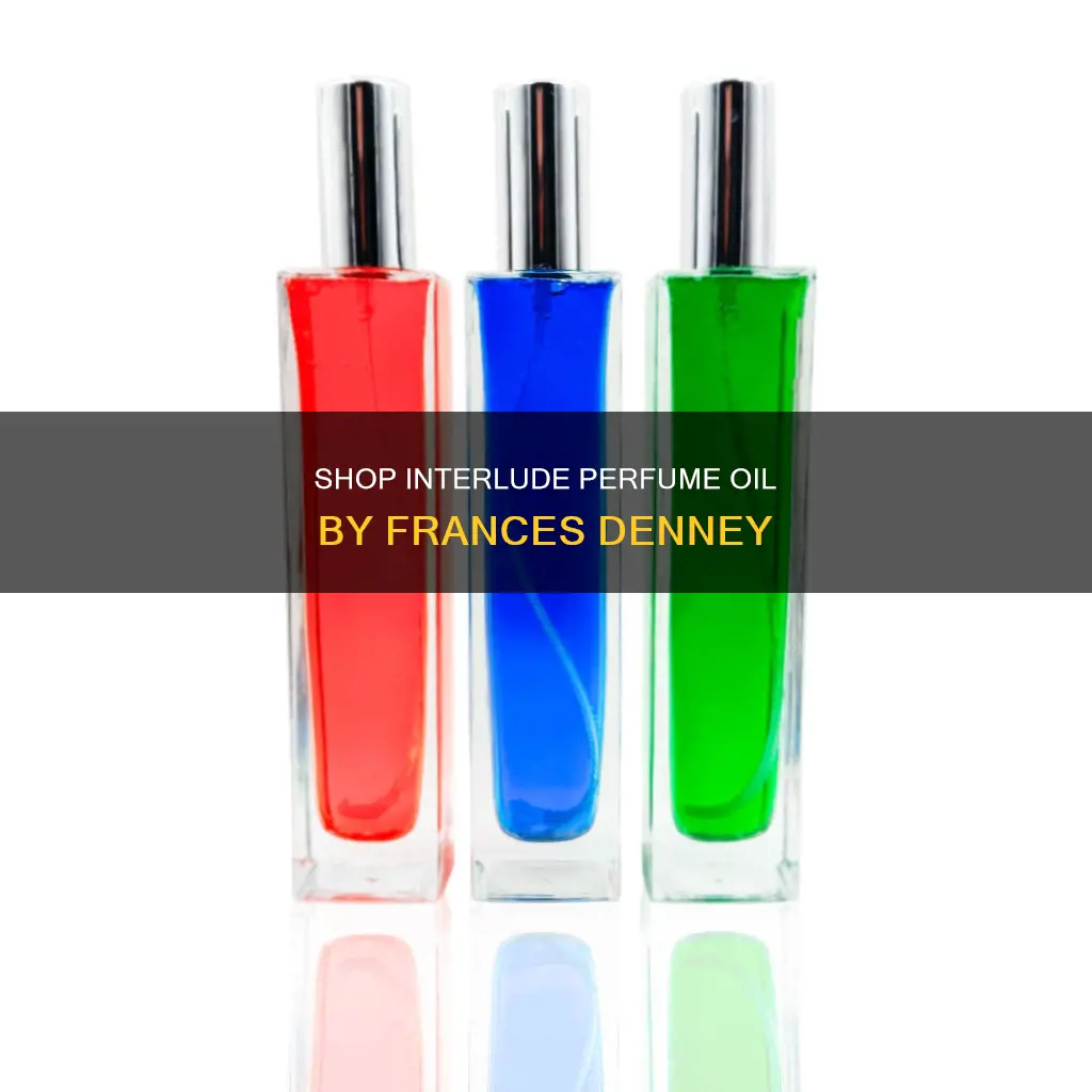 where can i buy interlude perfume oil frances denney