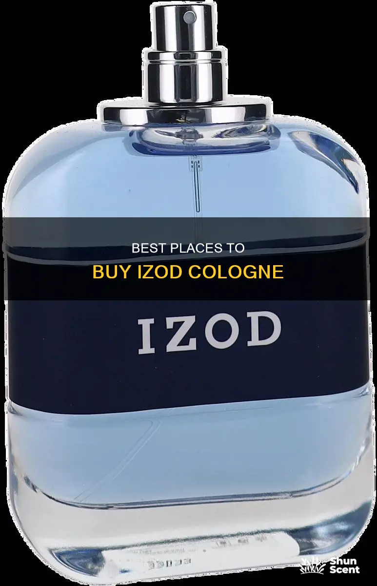 where can i buy izod cologne