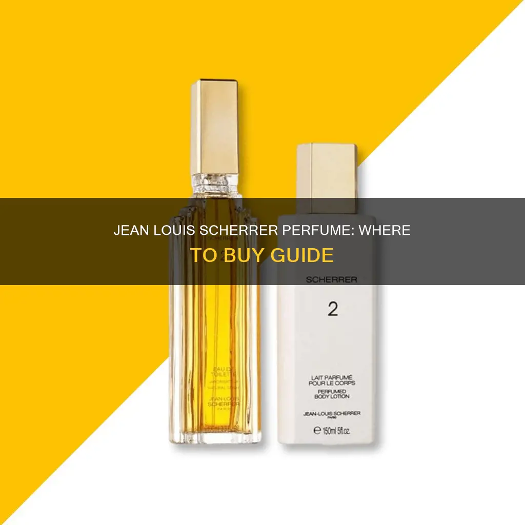 where can i buy jean louis scherrer perfume