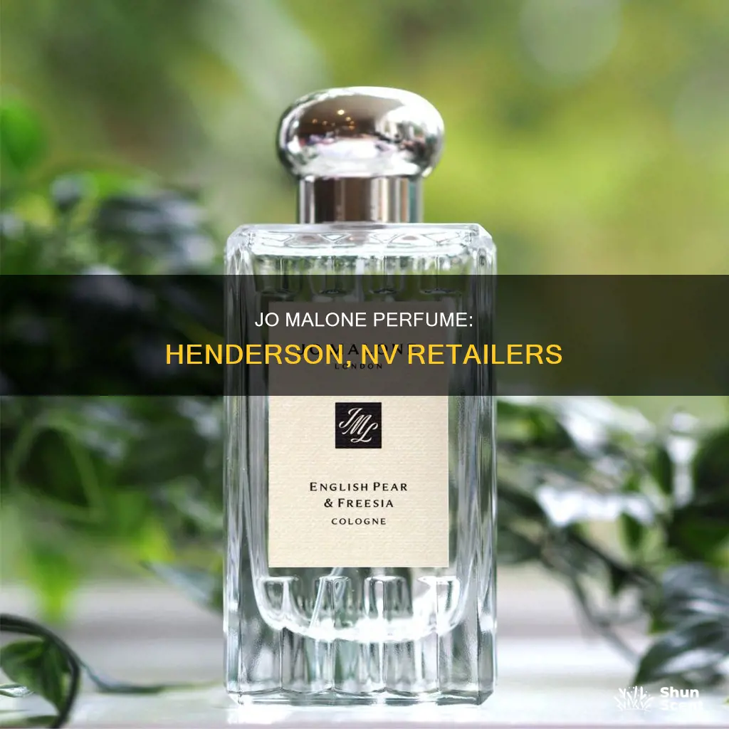 where can i buy jo malone perfume in henderson nv