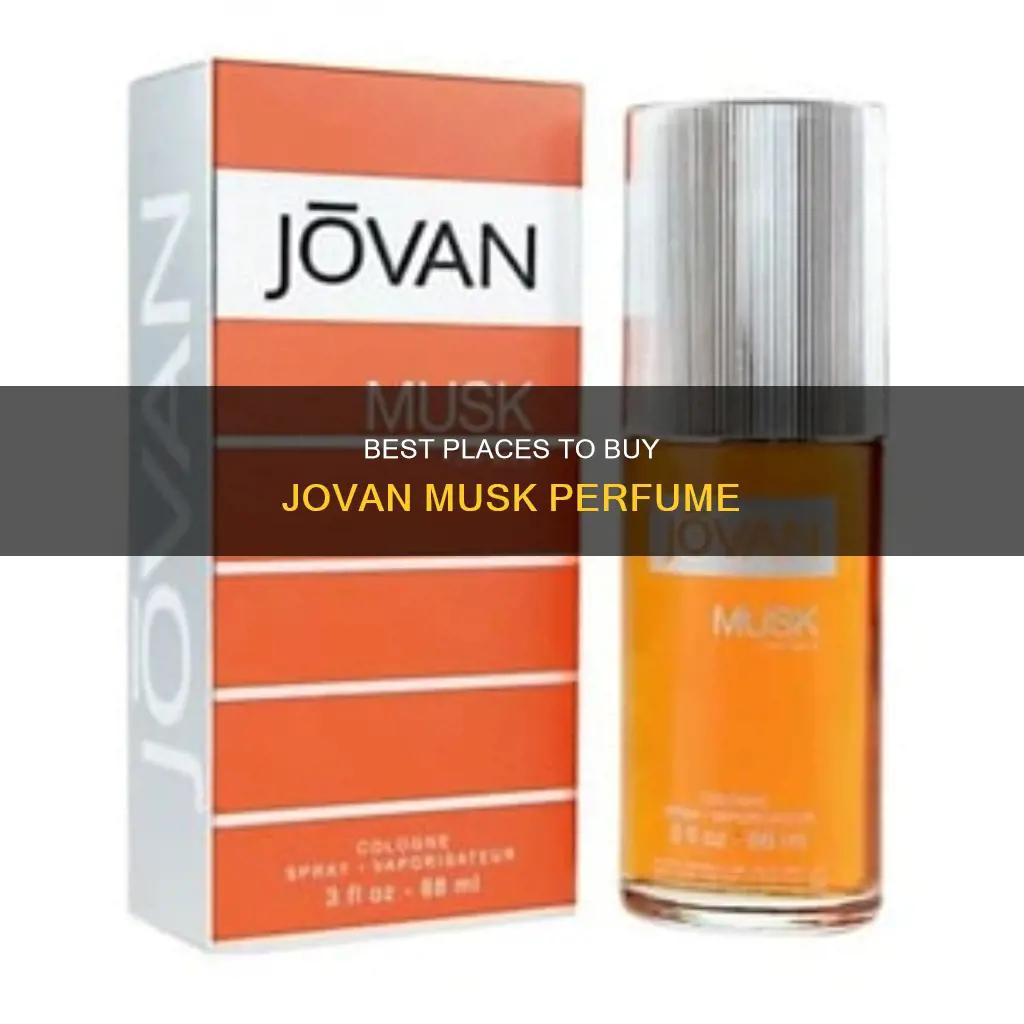 where can i buy jovan musk perfume